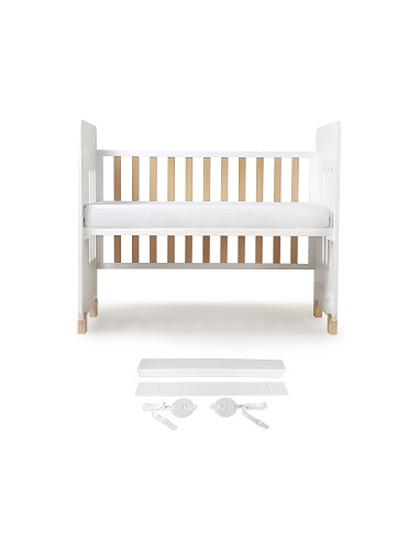 Cuna Modelo Star Nature+Colchon+Kit Colecho