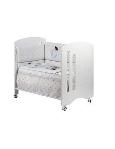 Cuna Lovely Premium+Coord 3 Pcs Oso Amoroso Beig