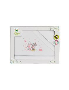 Triptico Cuna  Coralina Mod Minnie Bco/Gris