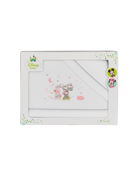 Triptico Cuna  Coralina Mod Minnie Bco/Gris