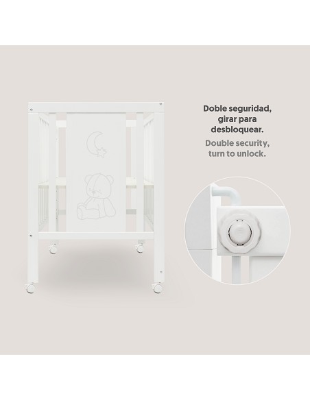 Cuna Transformable Escritorio Bear Basic By Interbaby