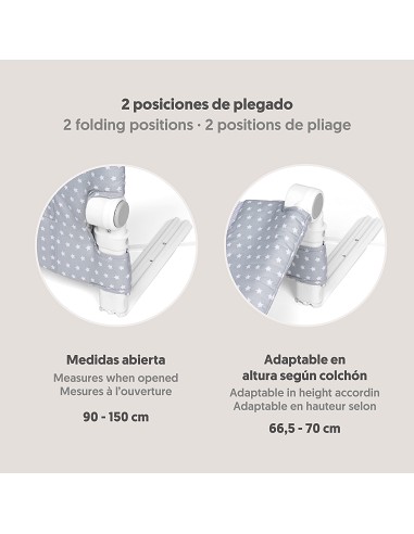 Barrera Cama Abatible 1. 50 Mod Estrella