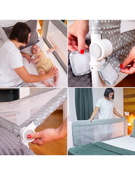 Barrera Cama Abatible 1. 50 Mod Estrella