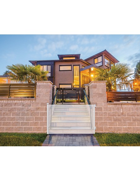 Barrera Retractil Blanco