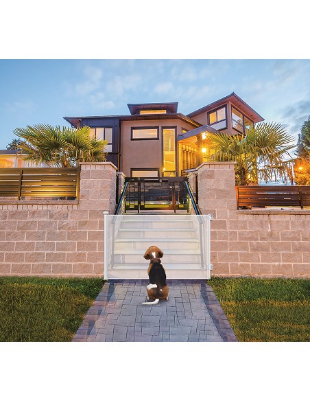 Barrera Retractil Blanco