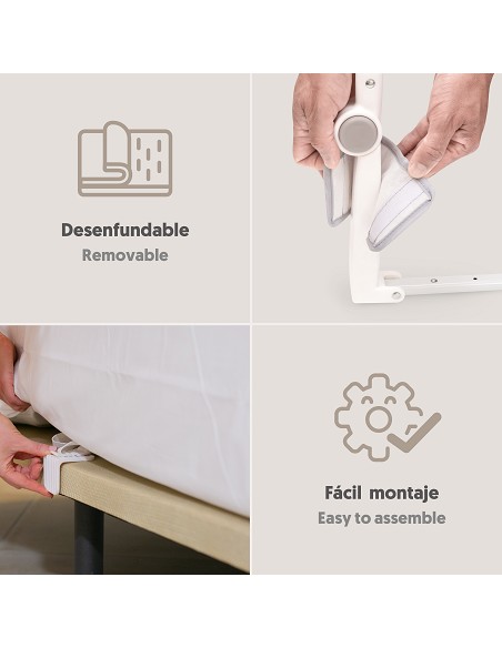 Barrera Cama 150 cm Blanco