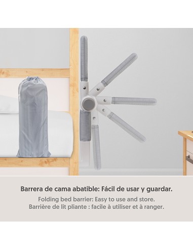 Barrera Cama 150 cm Blanco