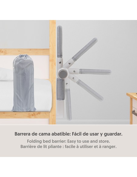 Barrera Cama 150 cm Blanco
