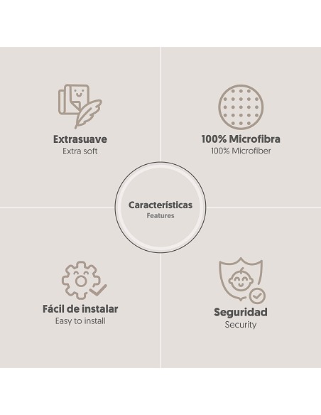 Chichonera Cuerda Trenzada Azul