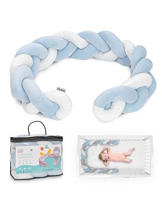 Chichonera Cuerda Trenzada  Modelo  Universo Bco/Azul