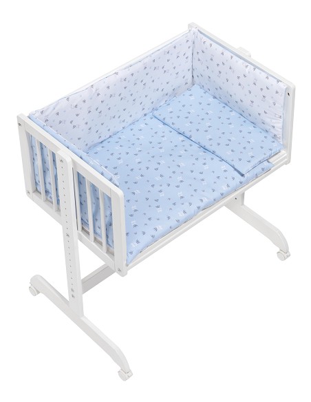 Minicuna Colecho+Coordinado Corona Azul