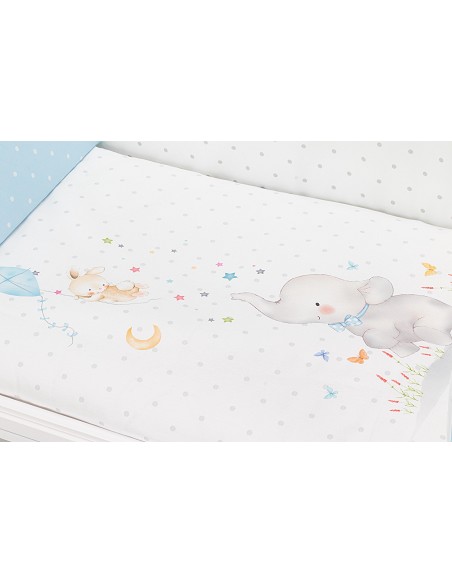 Minicuna Colecho Minana+Coord Elefante Azul