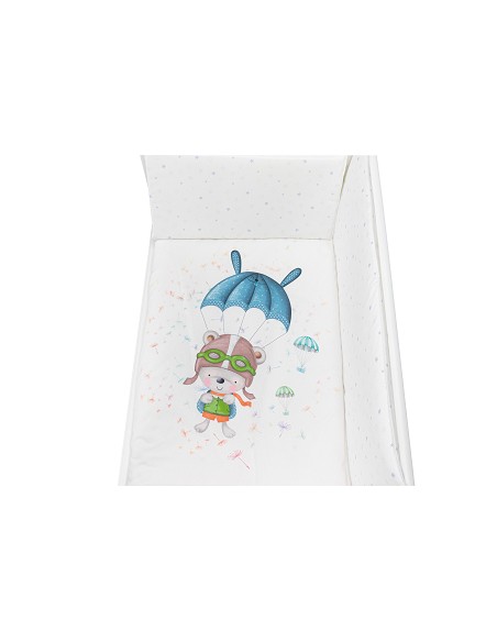 Minicuna Colecho Minana+Coord Paracaidista Azul