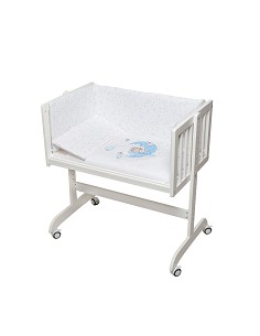 Minicuna Colecho Minana+Coord Bear Sleeping Azul