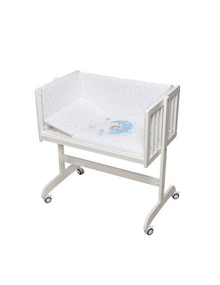 Minicuna Colecho Minana+Coord Bear Sleeping Azul