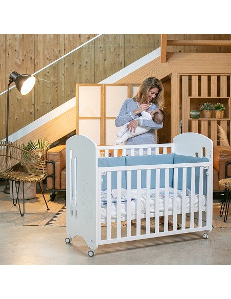 Cuna Lovely Premium Blanco