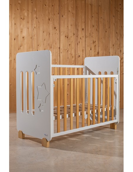 Cuna Modelo Star Nature Blanca