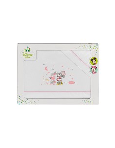 Triptico Cuna  Coralina Mod Minnie Bco/Rosa