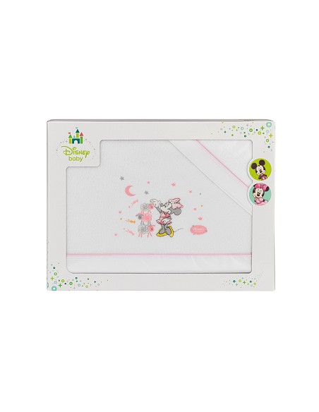 Triptico Cuna  Coralina Mod Minnie Bco/Rosa