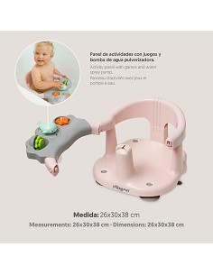 Asiento de Baño Rosa 2