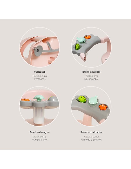 Asiento de Baño Rosa