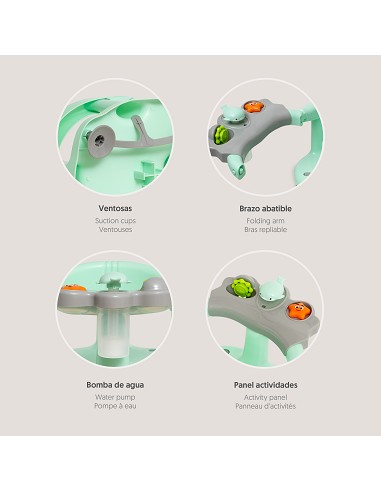 Asiento de Baño Verde