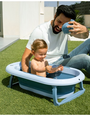 Bañera Plegable Azul