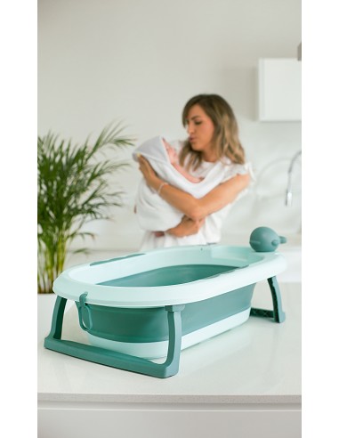 Bañera Plegable Azul