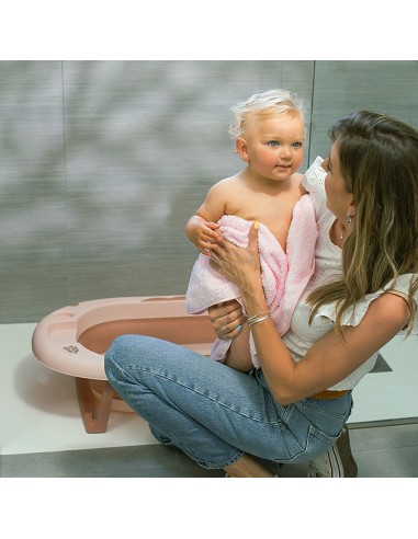 Bañera Plegable Rosa