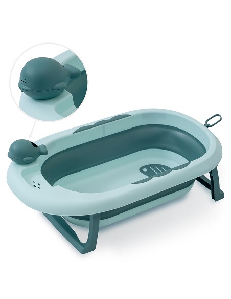Bañera Plegable Verde
