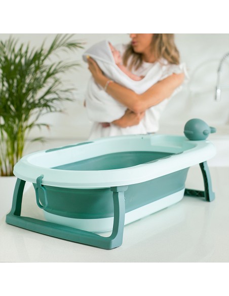 Bañera Plegable Verde