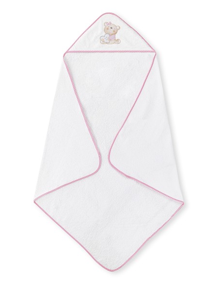 Capa de Baño 1 x 1 Mt Mod Love You+ Peine Ycepillo Bco/Rosa