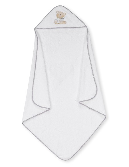 Capa de Baño 1 x 1 Mt Mod Love You+ Peine Ycepillo Bco/Gris