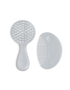 Set Cepillo y Peine Gris