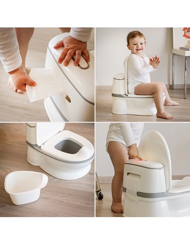 Baby Wc Bco/Gris