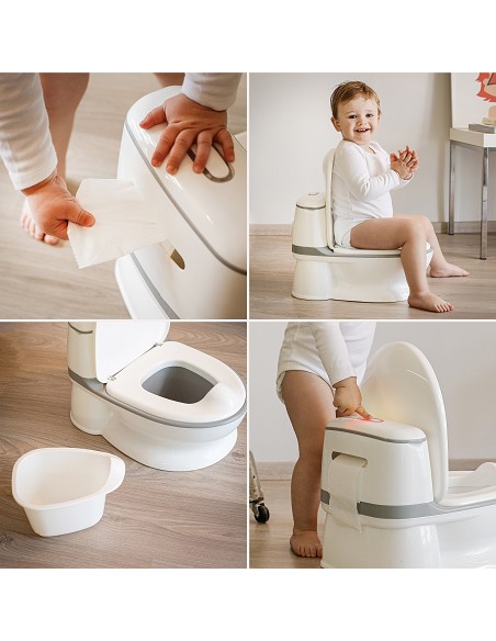 Baby Wc Bco/Gris
