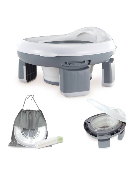 Baby Wc Reductor Bco/Gris