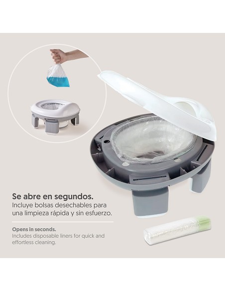 Baby Wc Reductor Bco/Gris