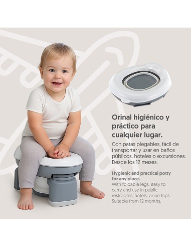 Baby Wc Reductor Bco/Gris