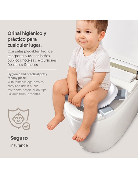 Baby Wc Reductor Bco/Gris