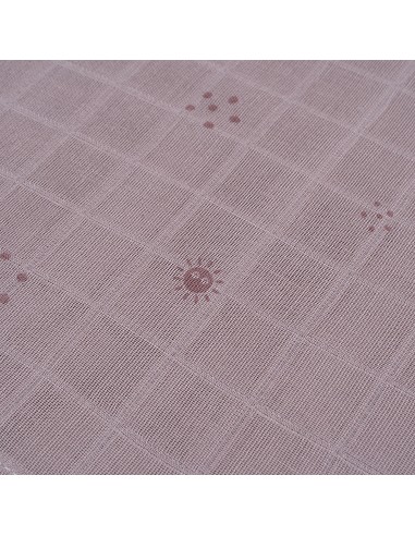 Muselina 1. 20 x 1. 20  Mod Duendesdelpolvo Rosa