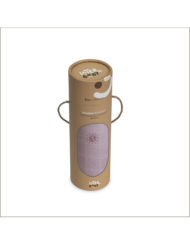 Muselina 1. 20 x 1. 20  Mod Duendesdelpolvo Rosa