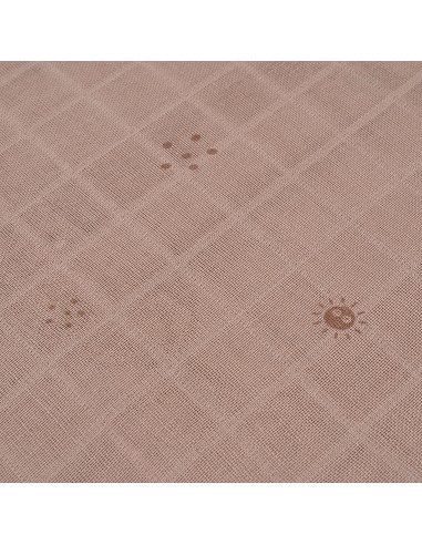 Muselina 1. 20 x 1. 20  Mod Duendesdelpolvo Marron