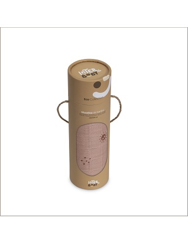 Muselina 1. 20 x 1. 20  Mod Duendesdelpolvo Marron