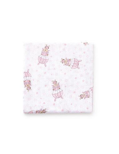 Gasas 80X80 Mod Paracaidista Pack 3 Rosa