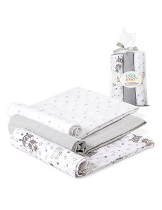 Gasas 80X80 Mod Paracaidista Pack 3 Gris