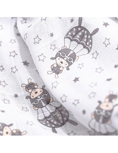 Gasas 80X80 Mod Paracaidista Pack 3 Gris