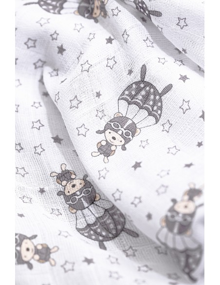 Gasas 80X80 Mod Paracaidista Pack 3 con Percha Gris