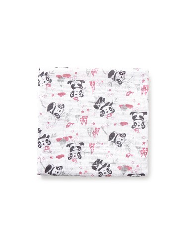 Gasas 80X80 Mod Panda Pack 3 Rosa