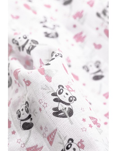 Gasas 80X80 Mod Panda Pack 3 Rosa